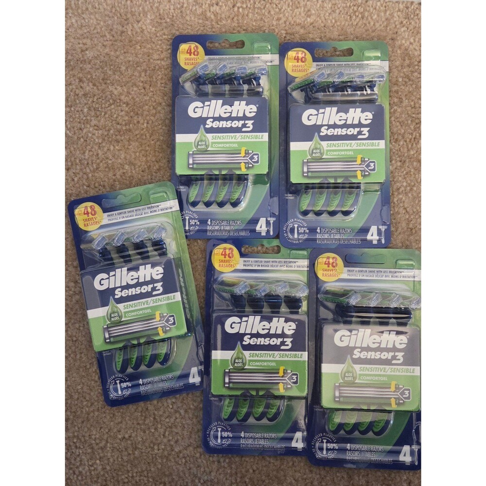 Gillette sensor 3 razor bundle